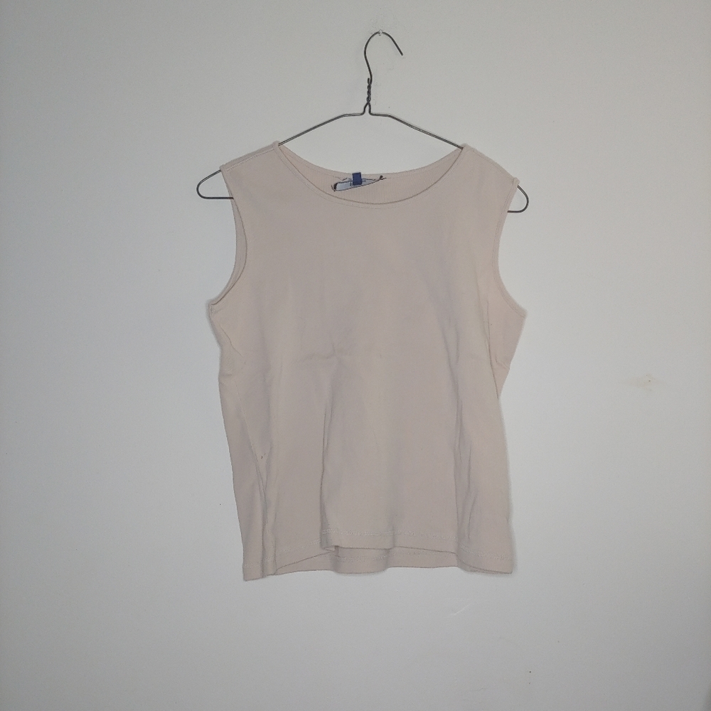 Cream Tank Top